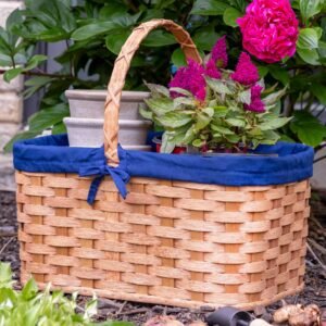 Extra Large Gathering Basket | Amish Woven Wicker Garden Basket