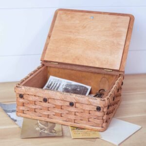 Memory Storage Box | Amish Woven Wooden Keepsake Box