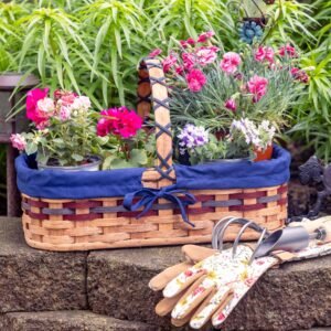 Alternative view of Garden Gathering Basket | Amish Harvest & Farmers Market Basket