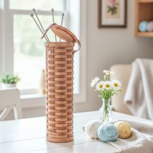 Alternative view of Knitting Needle Storage | Amish Needle & Crochet Hook Organizer Case