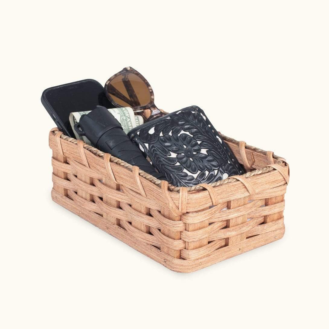 Handy Catch-All Basket | Small Amish Trinket Basket - Image 3