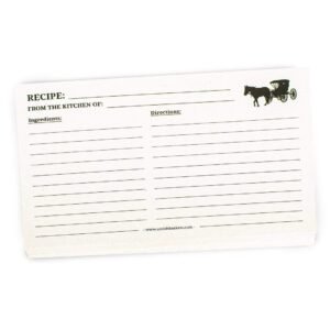 Alternative view of 36 Blank Recipe Cards (4x6 Inch)