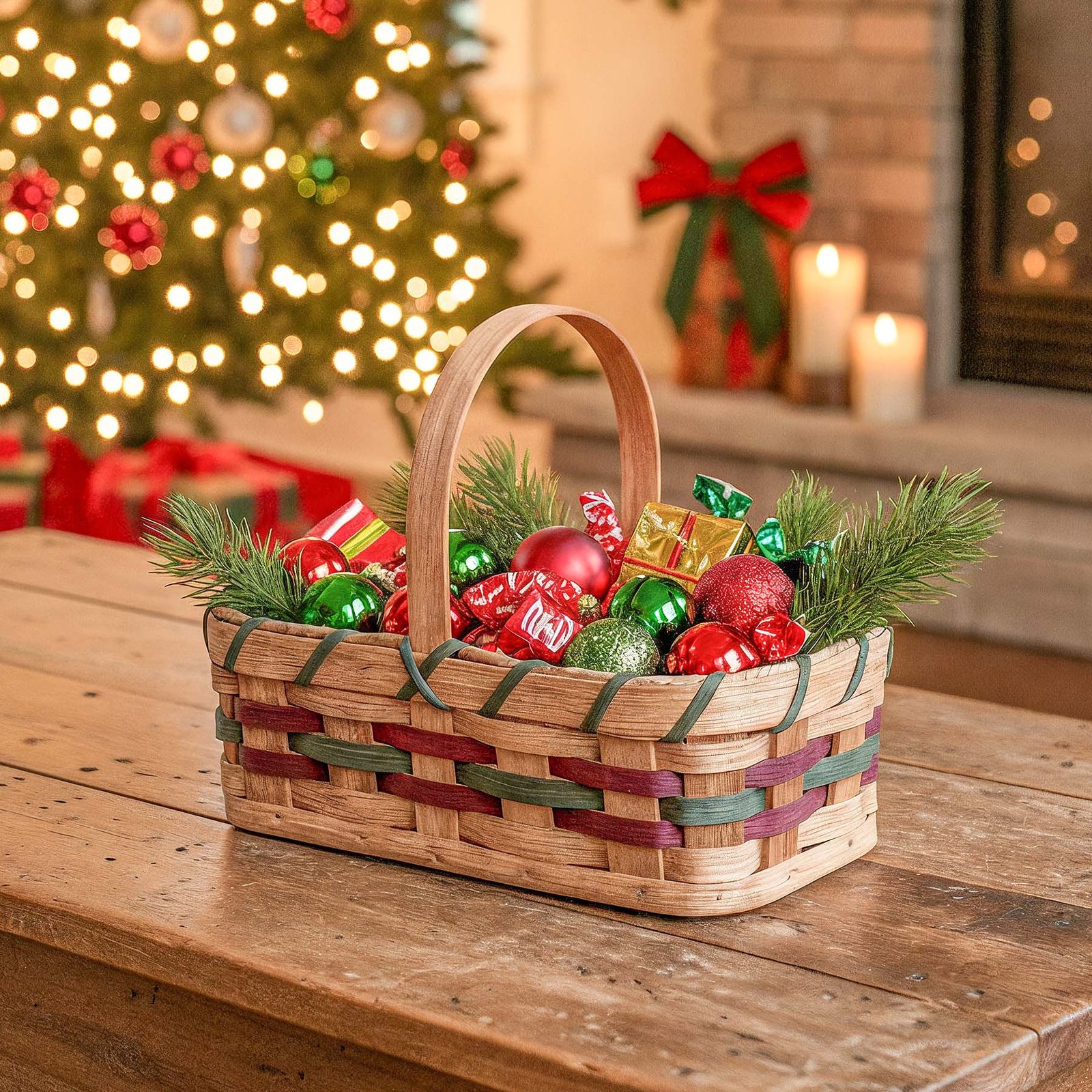 The “Blessings Basket” | Amish Handwoven Multi-Use & Gift Basket - Image 3
