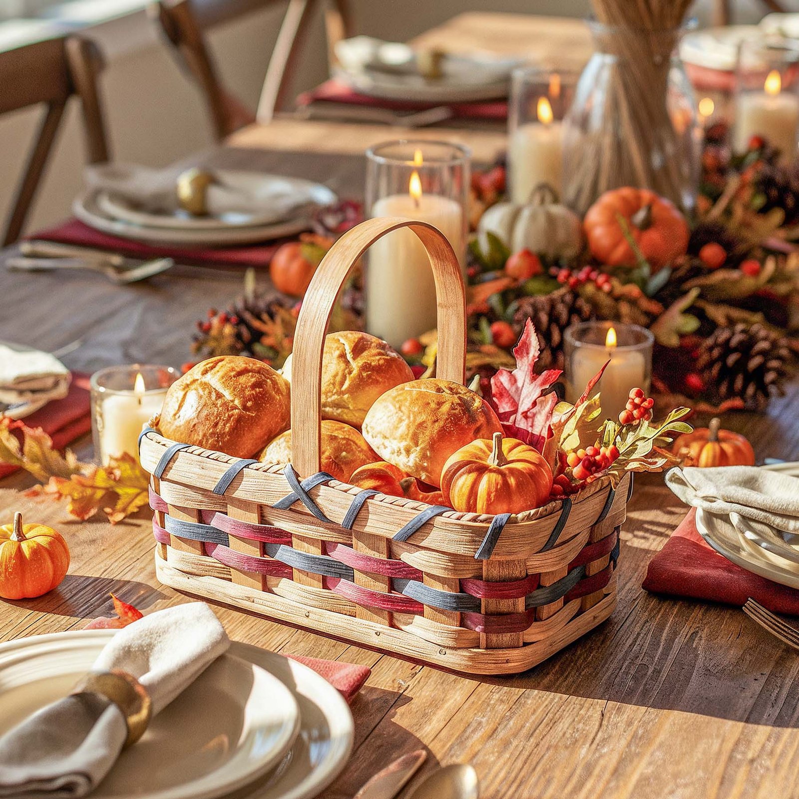 The “Blessings Basket” | Amish Handwoven Multi-Use & Gift Basket - Image 4